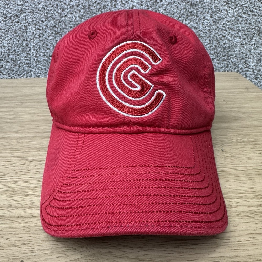 Cleveland Golf‎ hat Cap Strap Back Red Men's New Era One Size Dad Cap Magnet